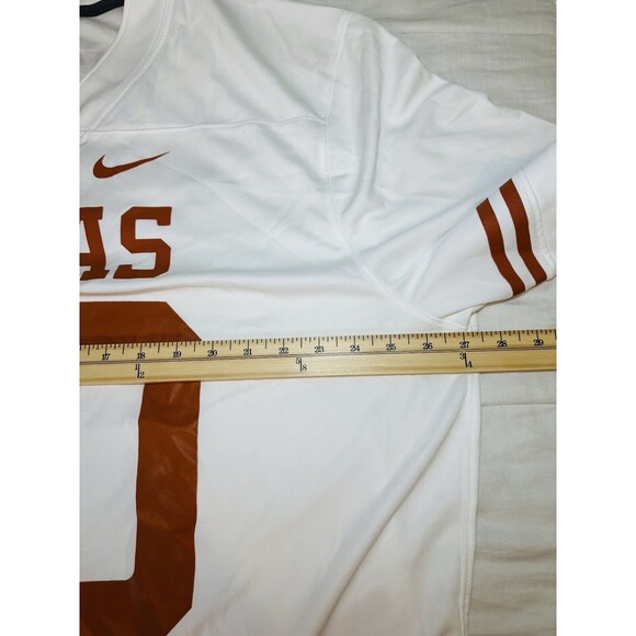 Nike UT Longhorns Football NCAA Personalized Ochoa #70 Icy White Jersey XXL - Picture 8 of 10